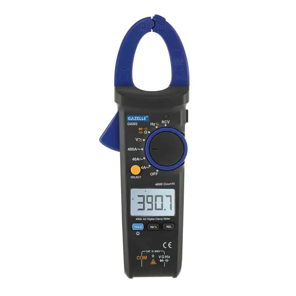 GazelleG9202DigitalClampMeter400A